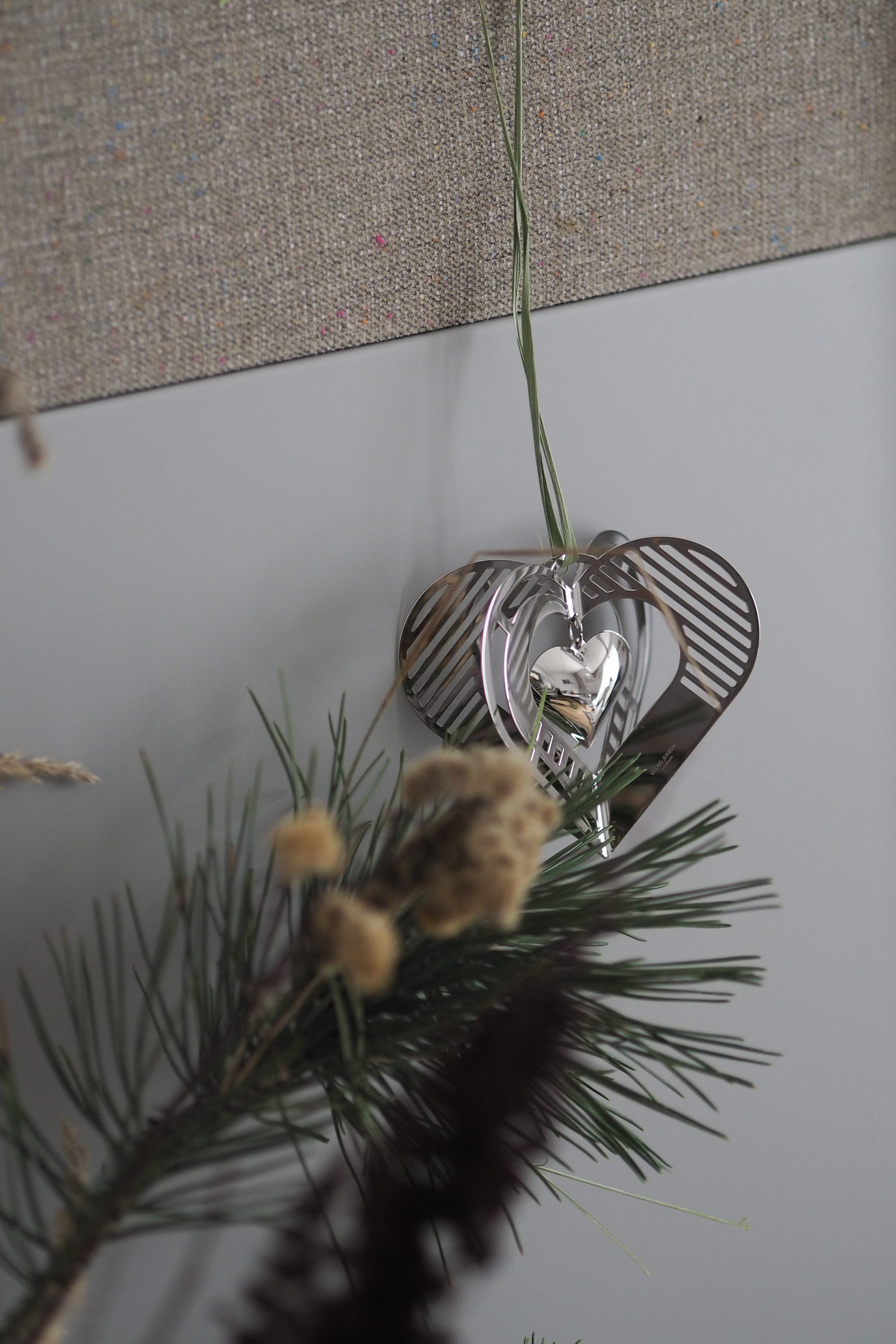 The Euro 2019 heart decoration Georg Jensen