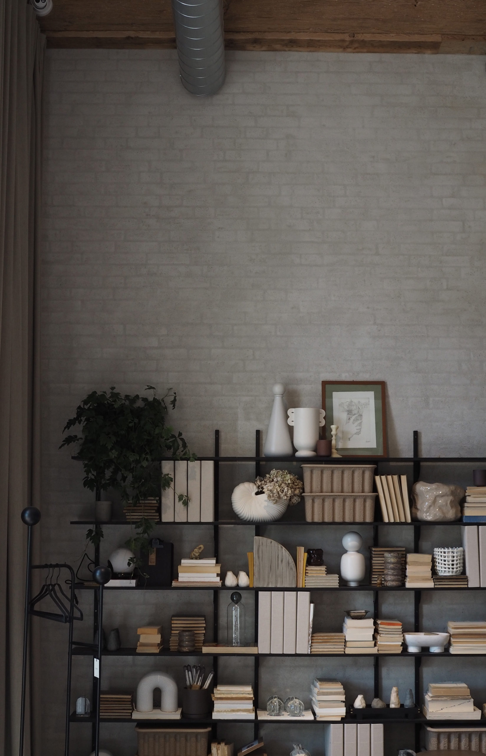 Ferm living shelf styling. 