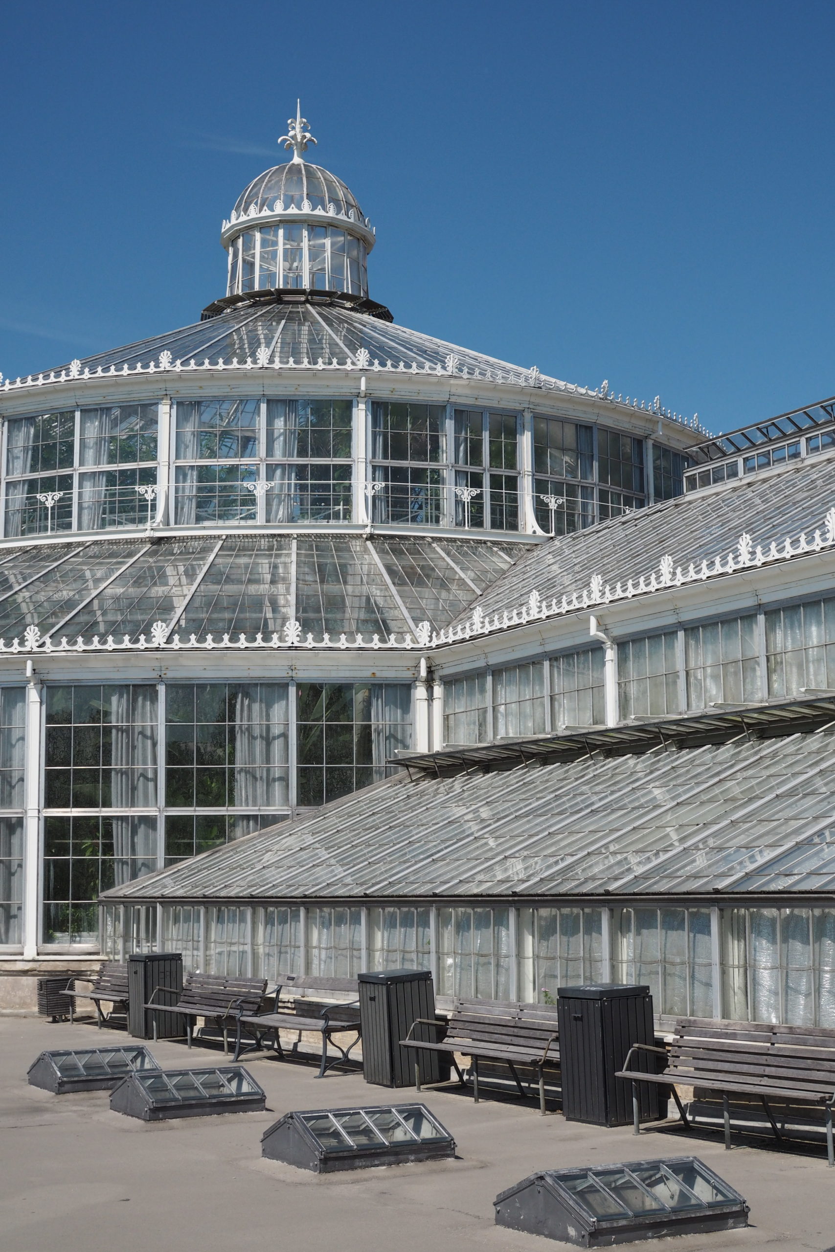 Glass house, the Palm house, Botanical Gardens Copenhagen